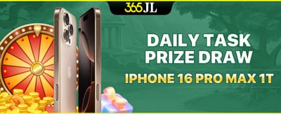 Daily Task Prize Draw interface